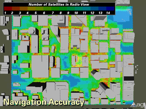 GPS Coverage Quality in an Urban Environment